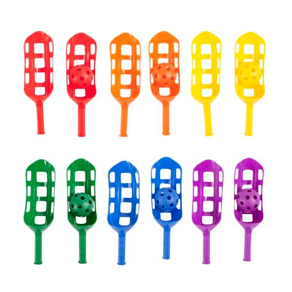 Champion Sports Scoops and Balls, Set of 12 Scoops and 6 Balls 025031